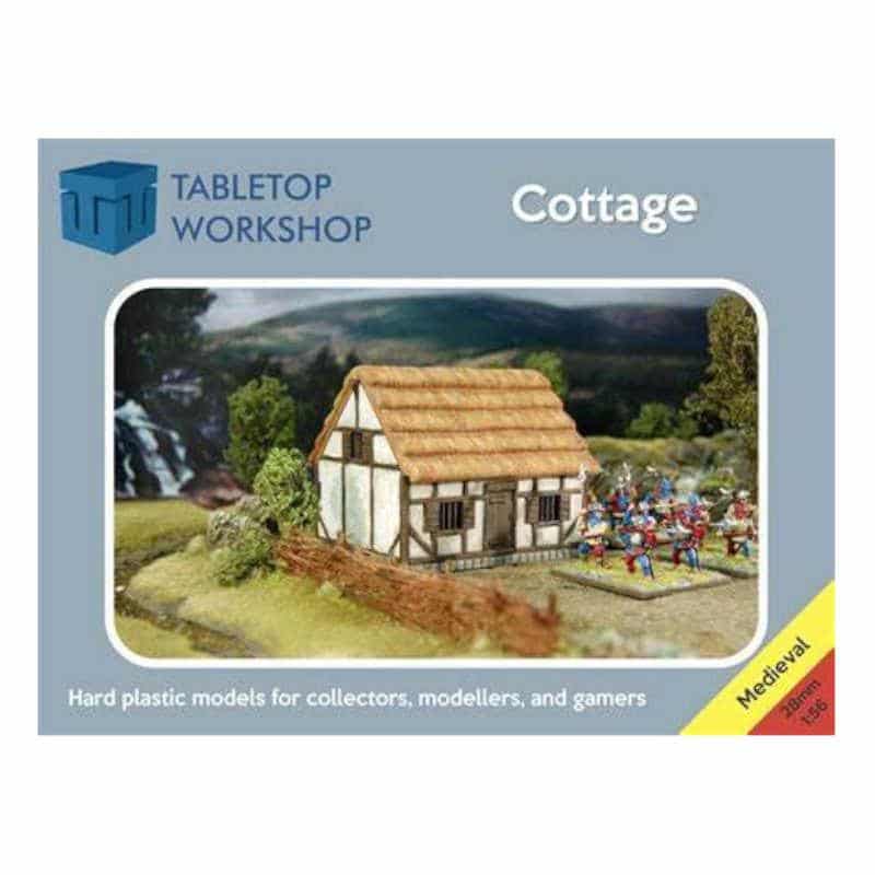 The Tabletop Workshop Cottage (28mm) 28MEDCOTT