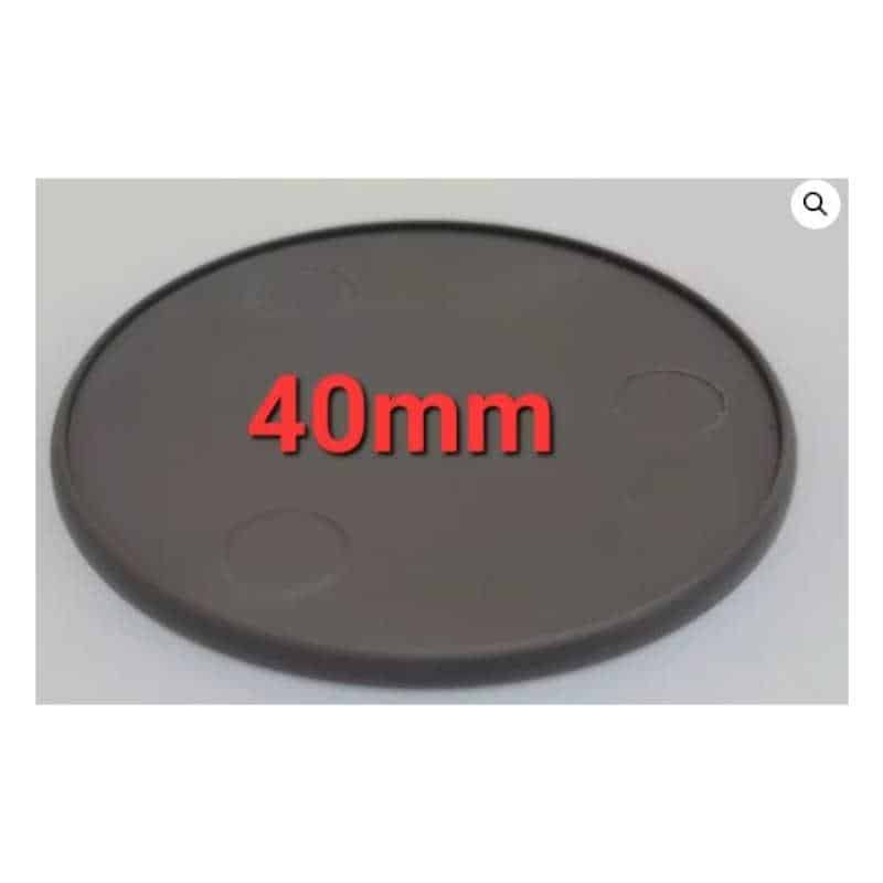 The Tabletop Workshop Lipped Base Singles (12pk) (40mm) SKSIN40RNDGY