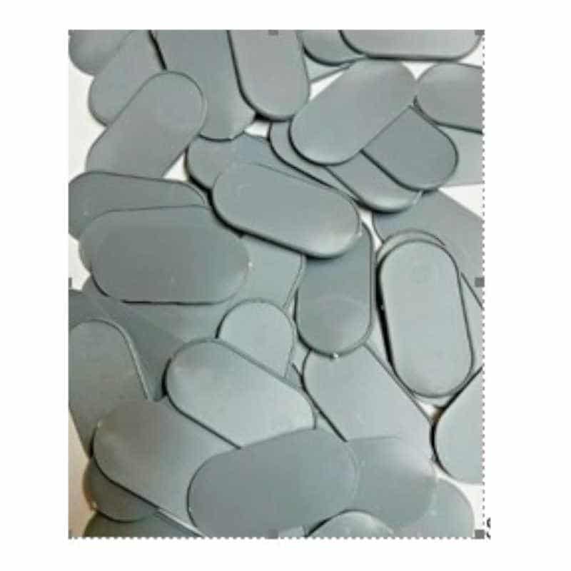 The Tabletop Workshop Lipped Base Singles (25pk) (25mm x 50mm) SKSIN2550OVAGY