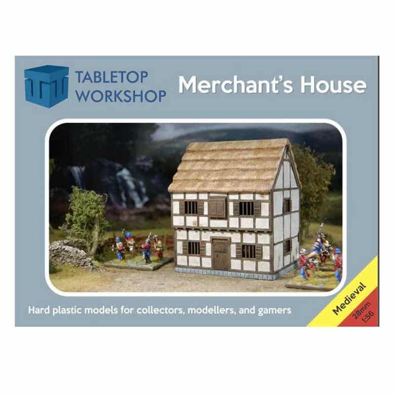 The Tabletop Workshop Merchant House (28mm) 28MEDMERC