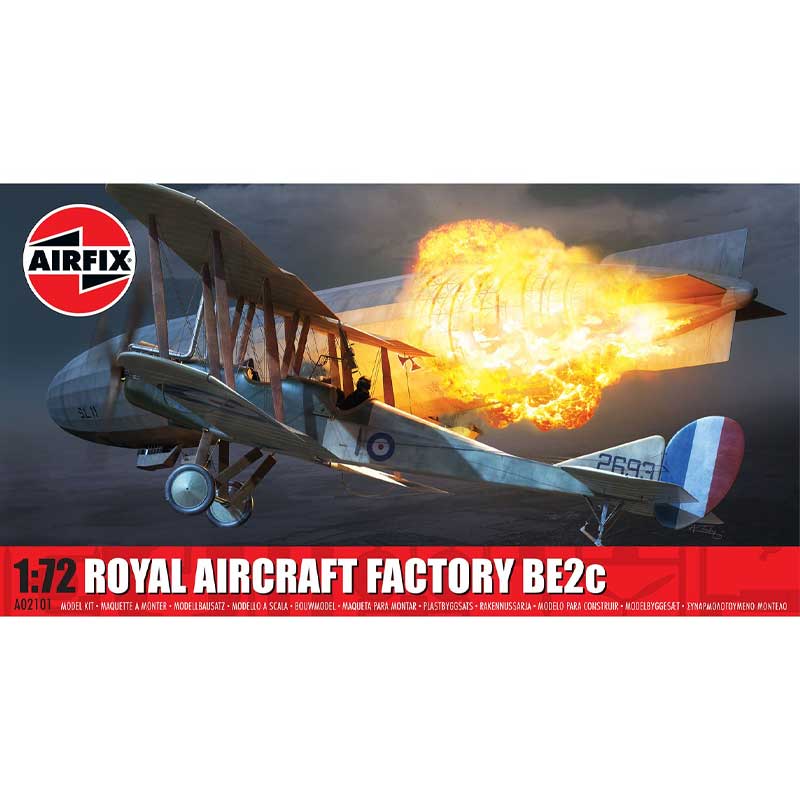 Airfix Royal Aircraft Factory BE2c - Night Fighter (1/72) A02101
