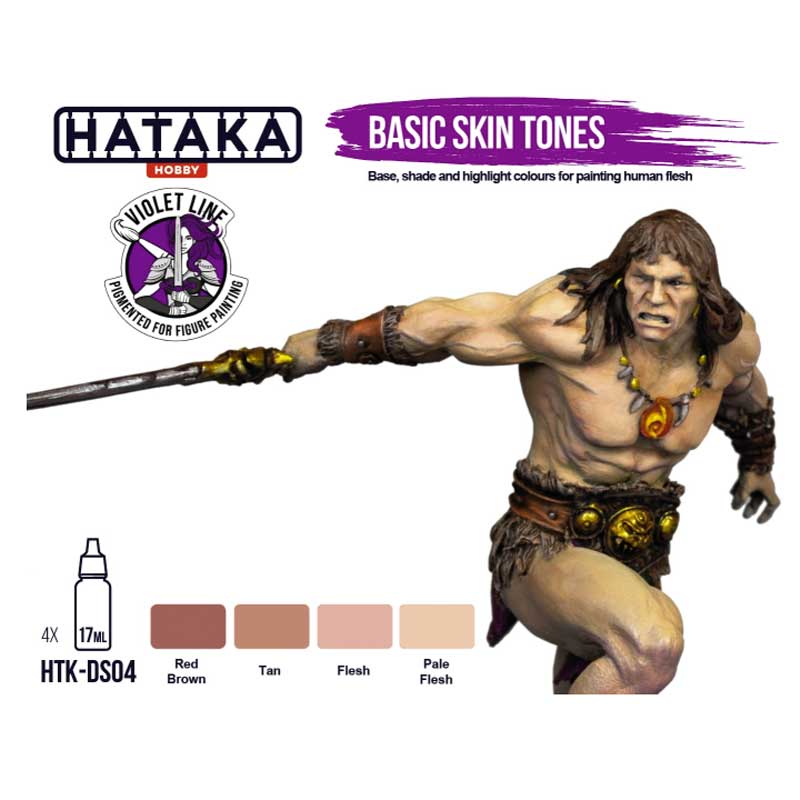 Hataka Basic Skin Tones Set HTK-DS04