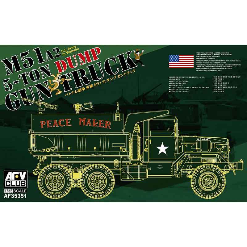 AFV Club M51A2 Dump Gun Truck "Peace Maker" (1/35) AF35351