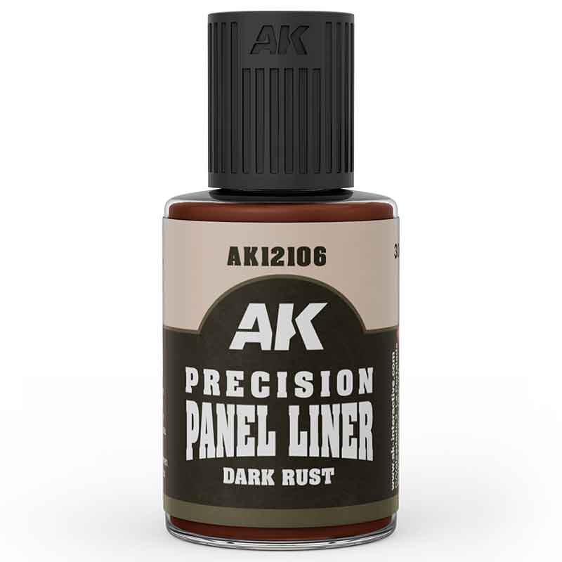 AK Interactive Precision Paneliner Dark Rust (30ml) AK12106