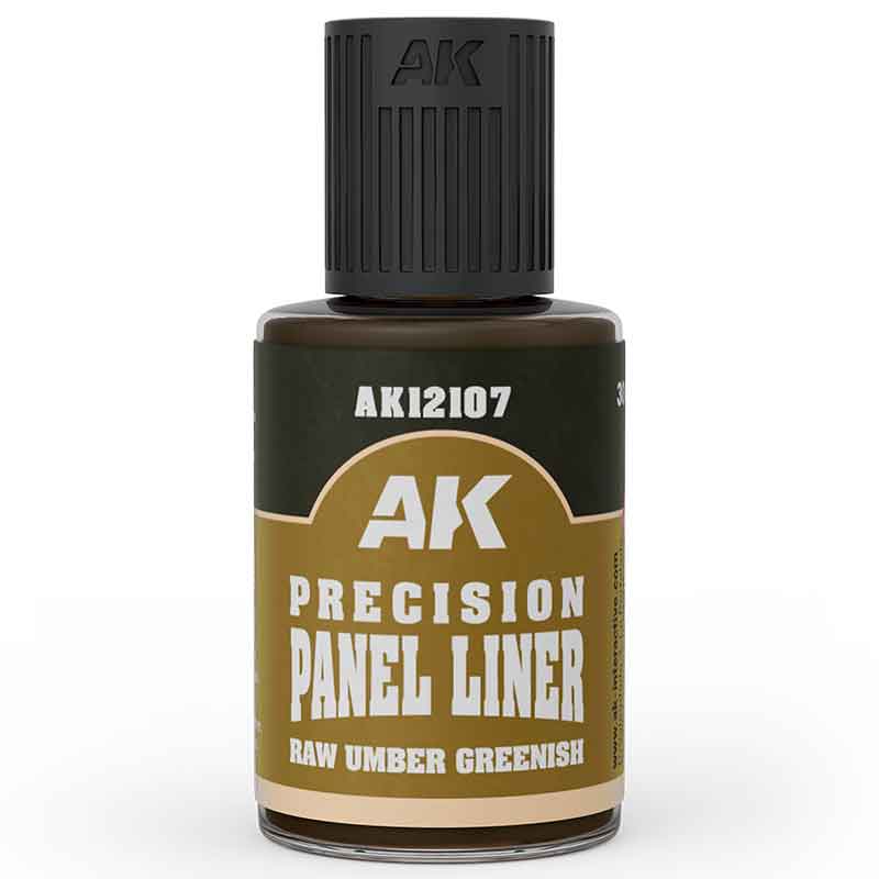 AK Interactive Precision Paneliner Raw Umber Greenish (30ml) AK12107