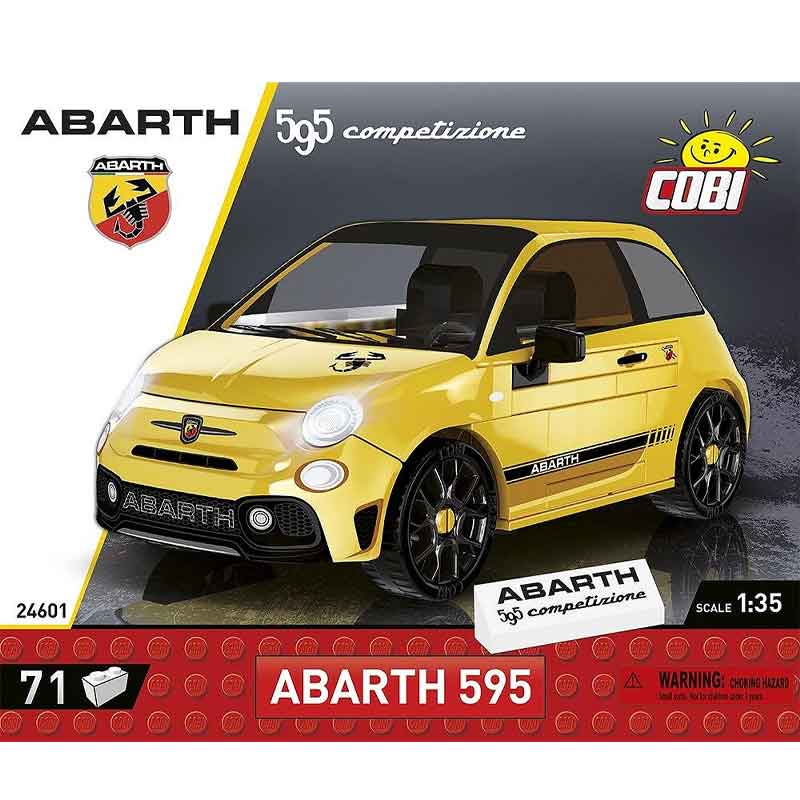 COBI Fiat Abarth 595 Competizione Yellow 71pcs (1/35) COBI-24601