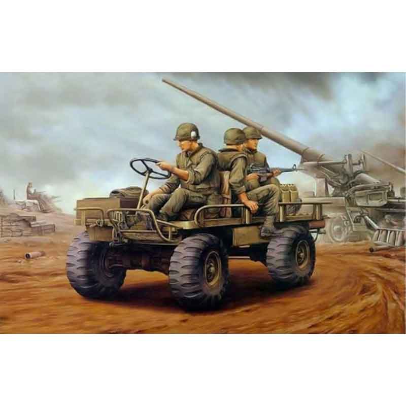 Dragon Mechanical Mule with U.S. Marines (1/35) 3317