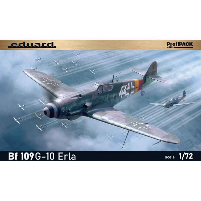 Eduard Messerschmitt Bf-109G-10 ERLA (1/72) 70162