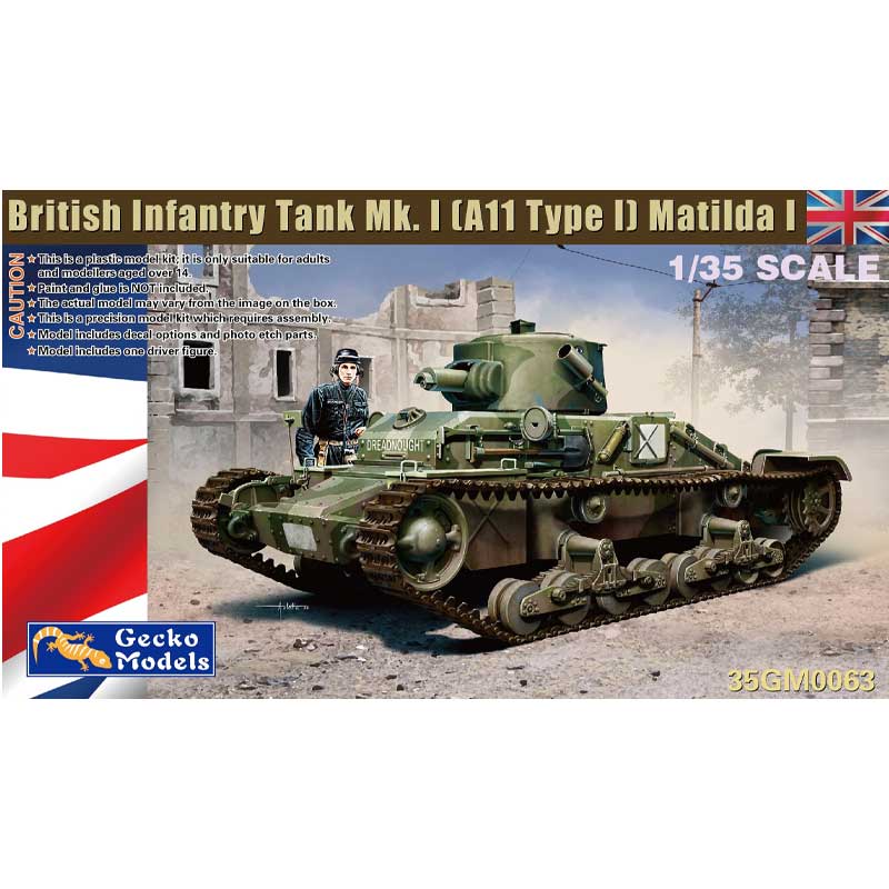 Gecko Models British Infantry Tank Mk.I Matilda A11 Type I (1/35) 35GM0063