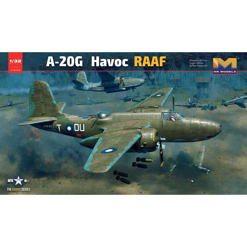HK Models R.A.A.F A-20G Havoc Medium Bomber (1/32) 01E42