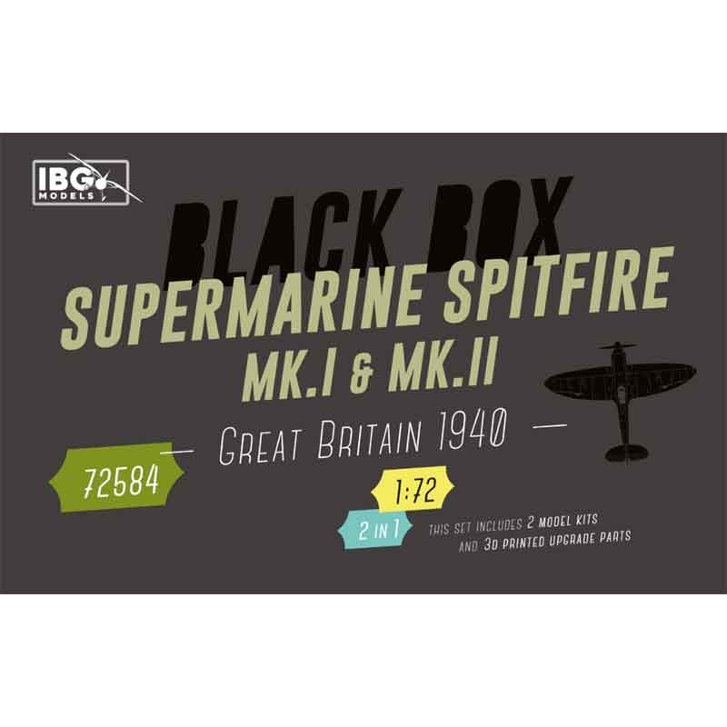 IBG Models Supermarine Spitfire Mk.I & Mk.II Black Box (1/72) 72584