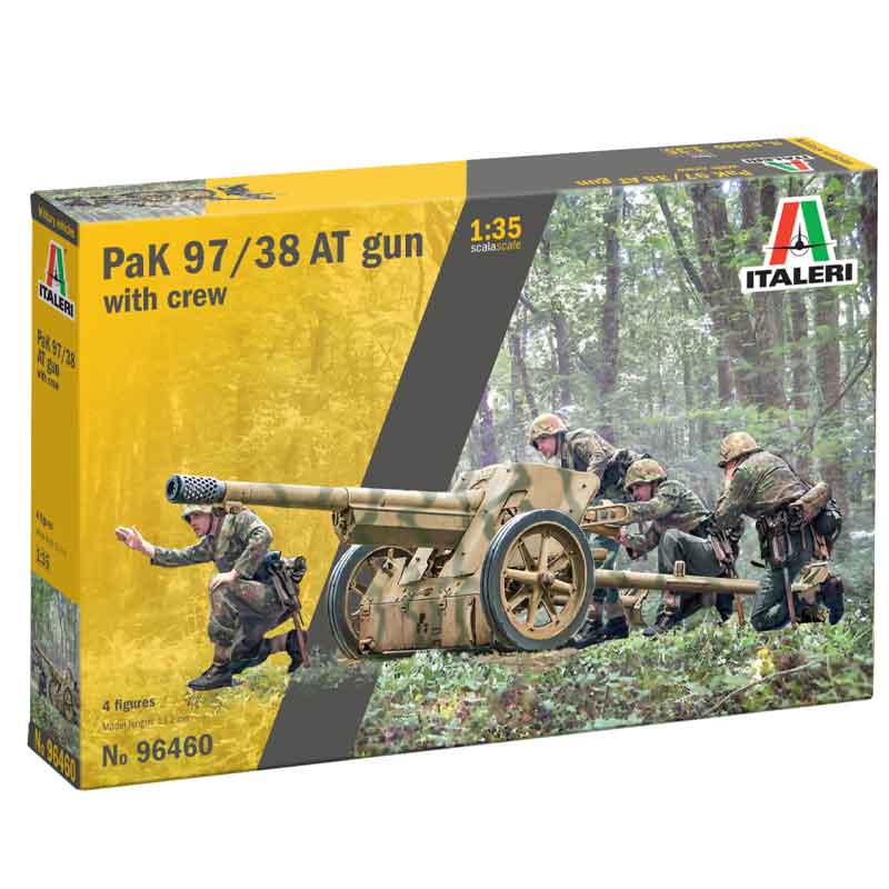 Italeri Pak 97/38 Anti-Tank Gun with Crew (1/35) 96460