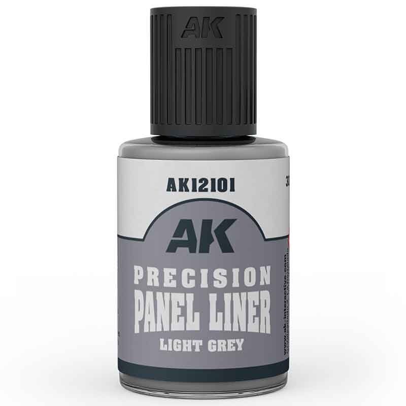 AK Interactive Precision Paneliner Light Grey (30ml) AK12101