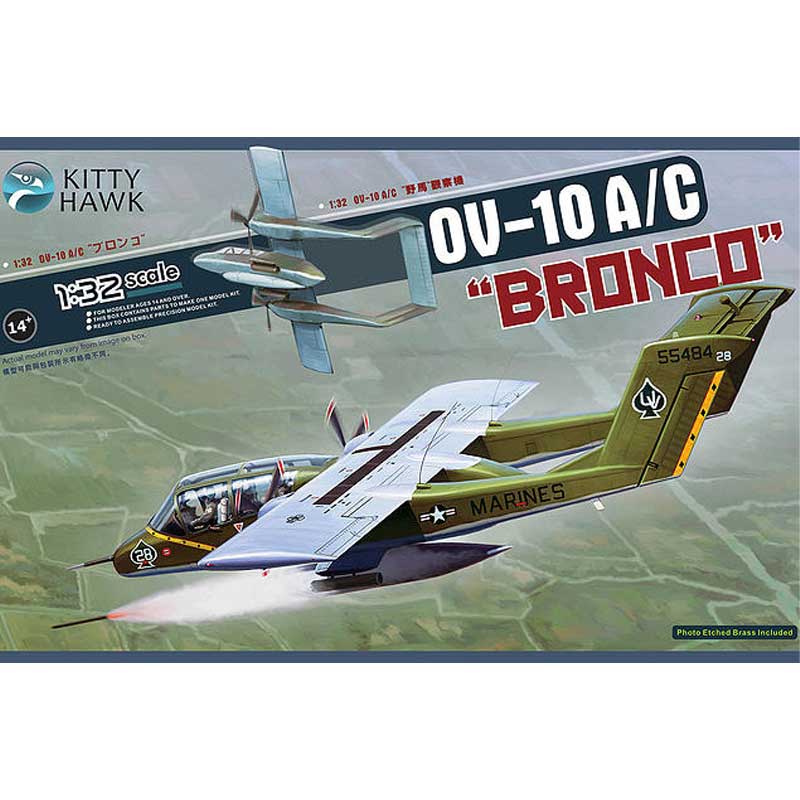 Kitty Hawk Models North-American Rockwell OV-10A/C Bronco (1/32) KH32004