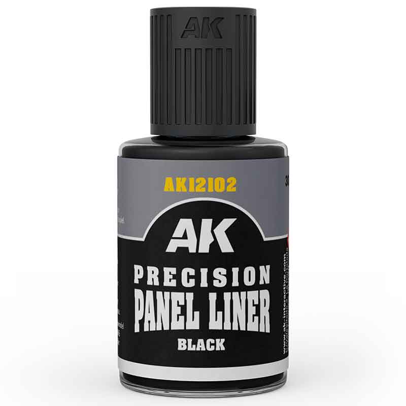 AK Interactive Precision Paneliner Black (30ml) AK12102