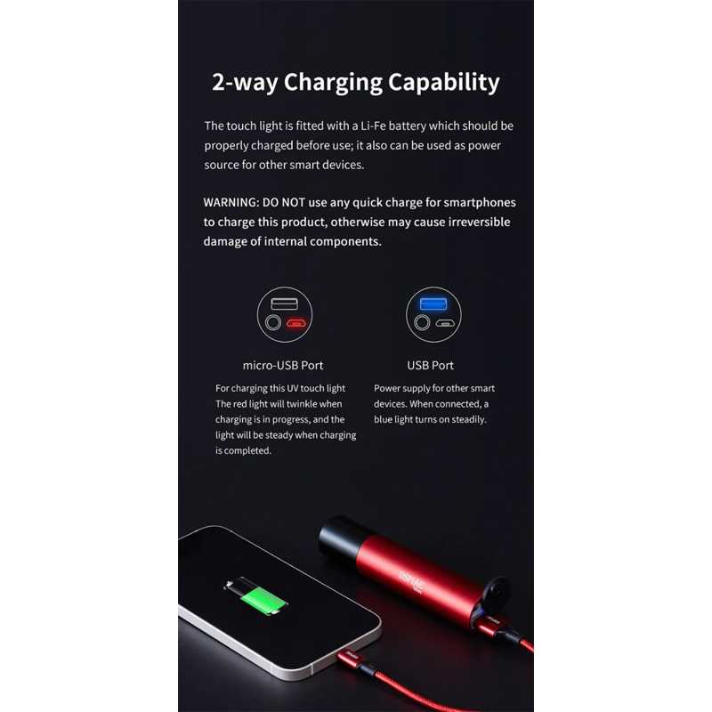 DSPIAE Ultraviolet Flashlight UV‑T