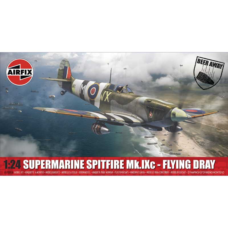 Airfix Supermarine Spitfire Mk.IXc Flying Dray (1/24) A17001A