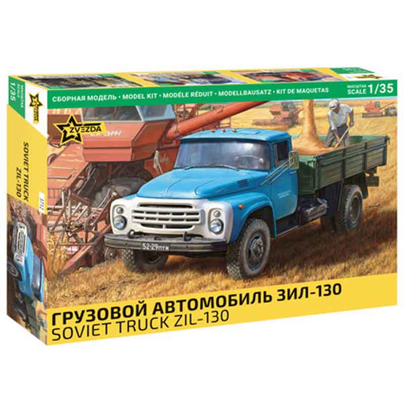 Zvezda ZIL-130 Soviet Truck (1/35) 3712