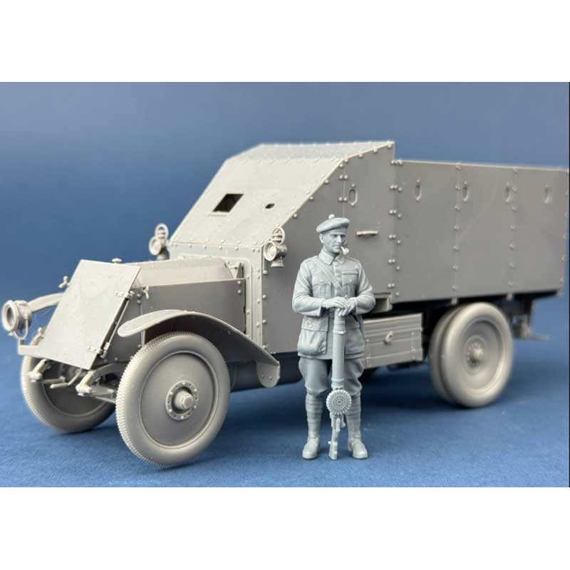Copper State Models Black and Tan with Lewis Gun (1/35) F35-070