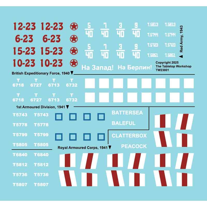 Tabletop Workshop Matilda Mark II (1/100) TW15V2001