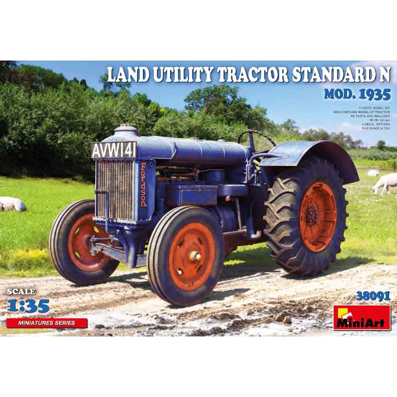 MiniArt Land Utility Tractor Standard N Mod 1935 (1/35) 38091