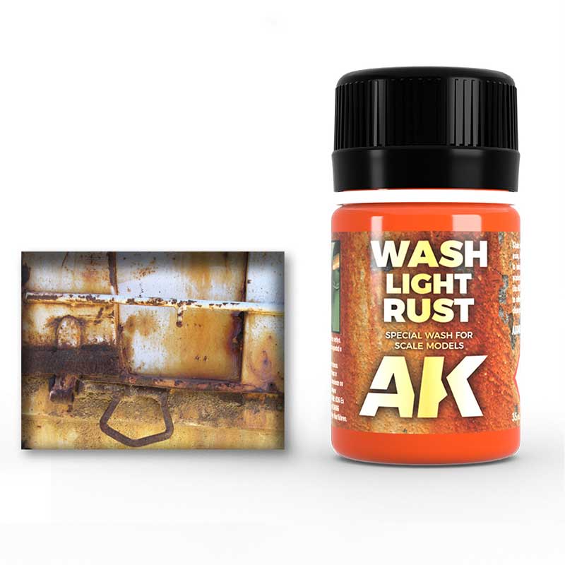 AK Interactive Light Rust For Green Vehicles (35ml) AK-046