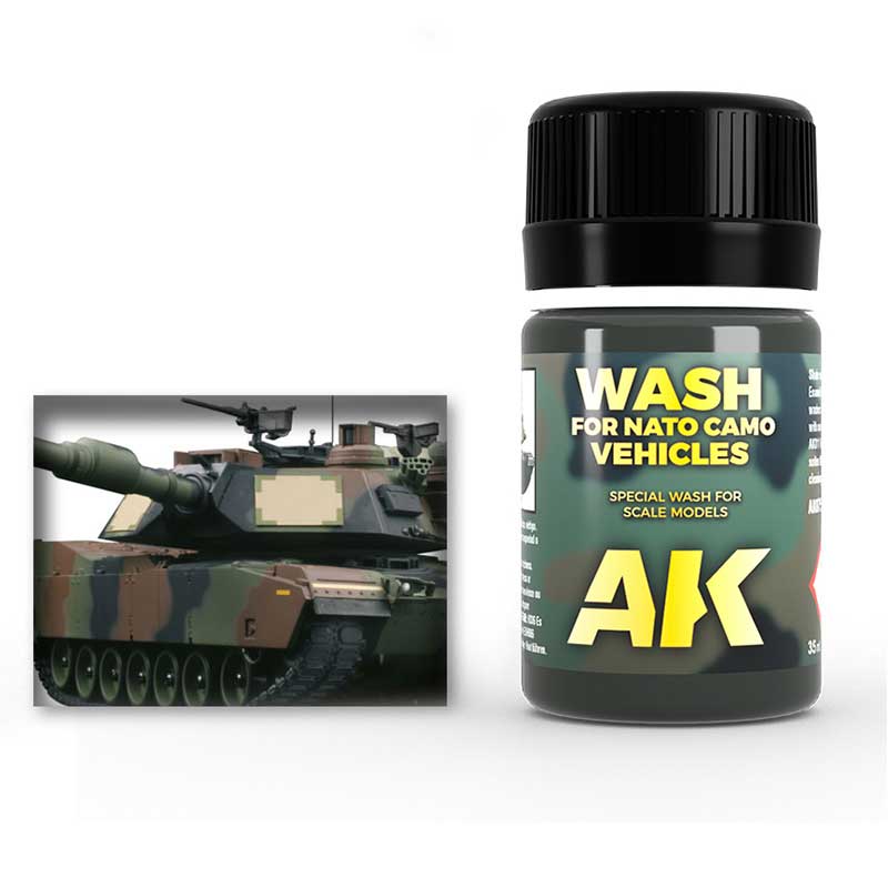 AK Interactive Wash for Nato Tanks (35ml) AK-075