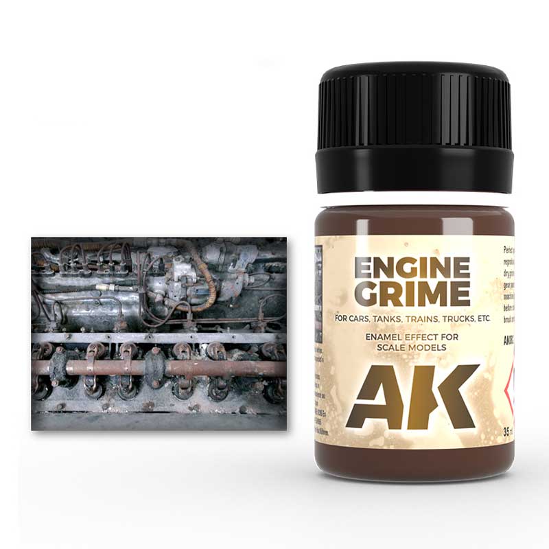 AK Interactive Engine Grime (35ml) AK-082