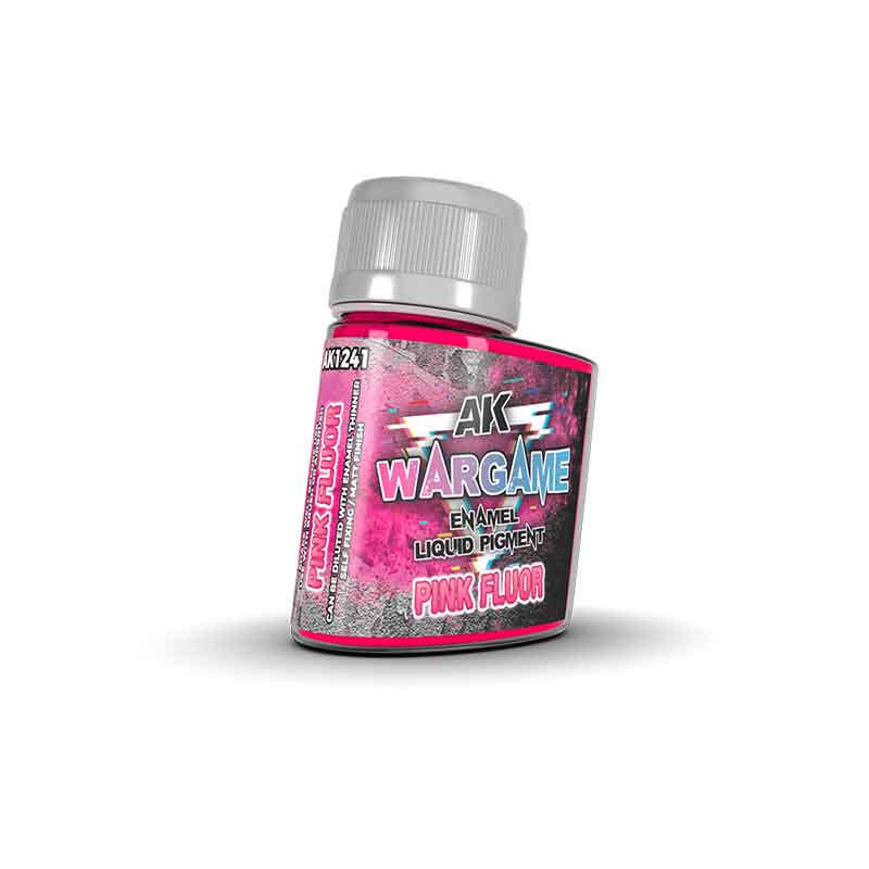 AK Interactive Pink Fluor - Wargame Liquid Pigment (35ml) AK-1241