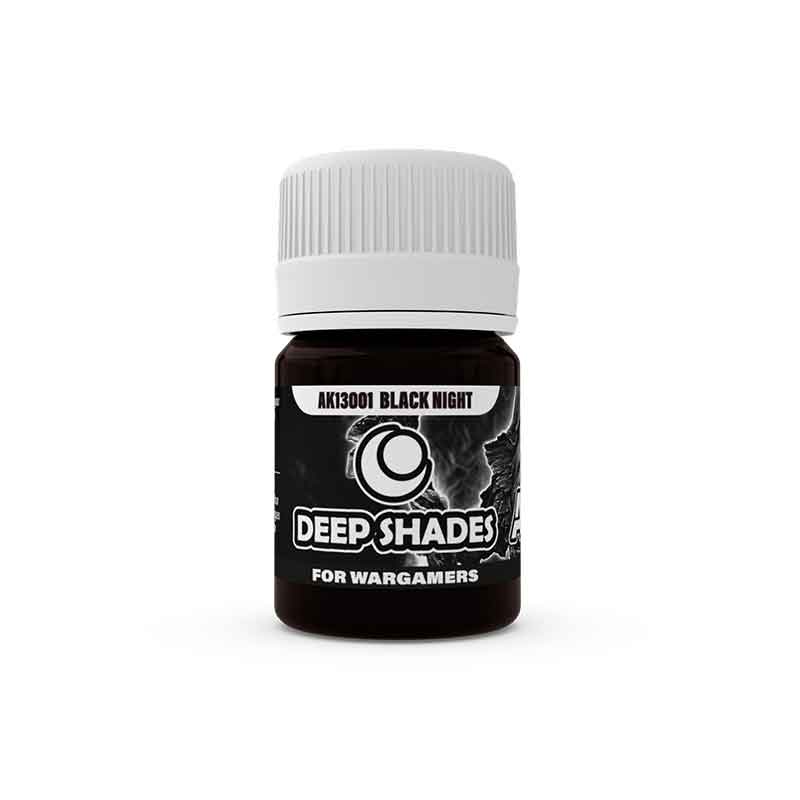 AK Interactive Black Night - Deep Shade (30ml) AK-13001