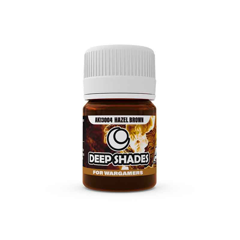 AK Interactive Hazel Brown - Deep Shade (30ml) AK-13004