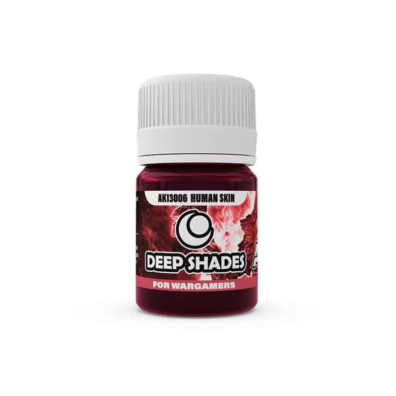 AK Interactive Human Skin - Deep Shade (30ml) AK-13006