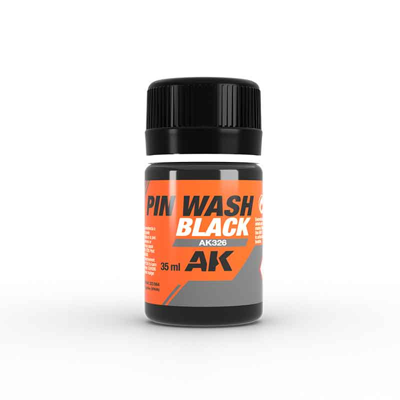 AK Interactive Black Pin Wash (35ml) AK-326