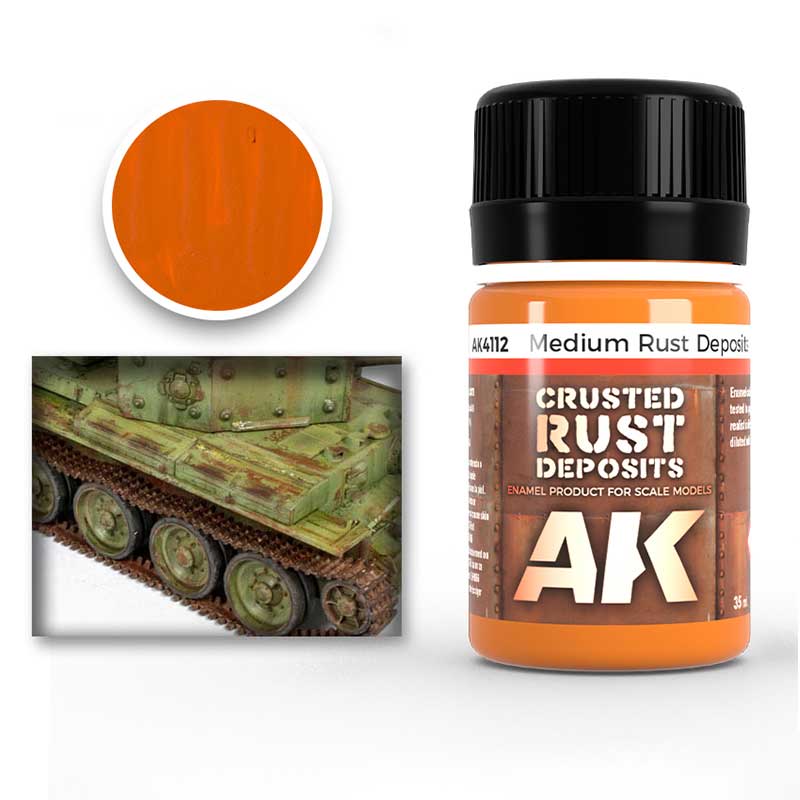 AK Interactive Medium Rust Deposit (35ml) AK-4112