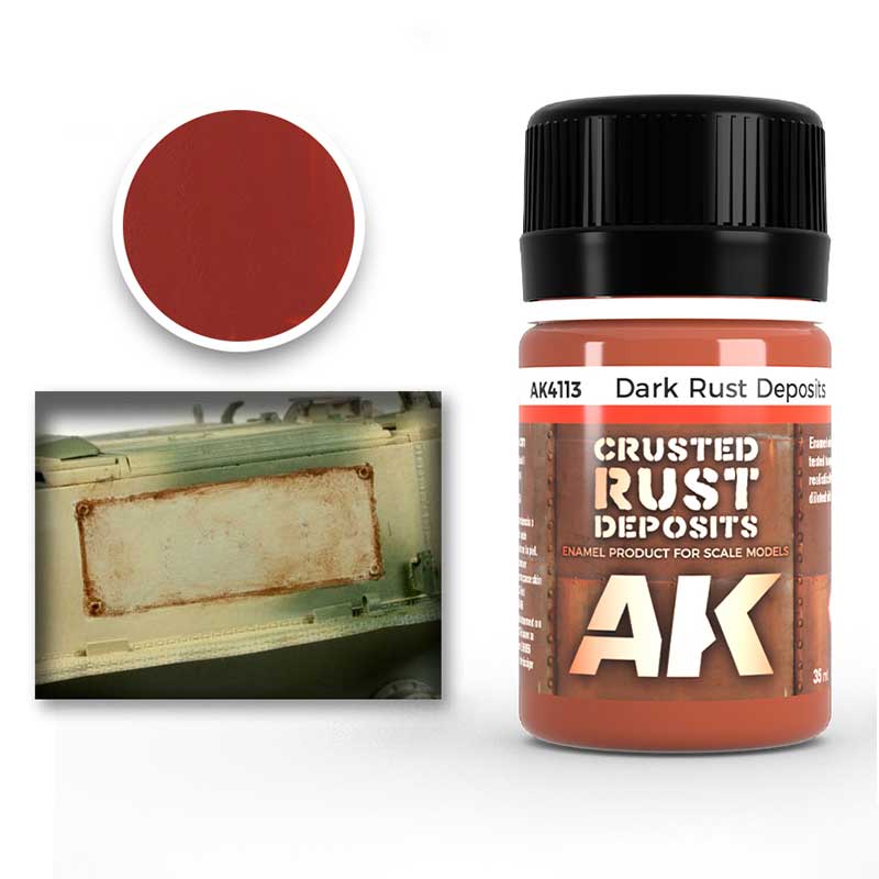 AK Interactive Dark Rust Deposit (35ml) AK-4113