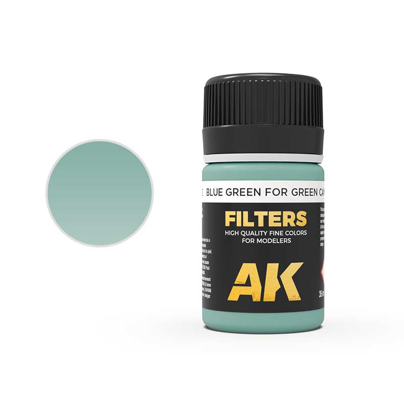 AK Interactive Light Filter for Green Vehicles (35ml) AK-4162