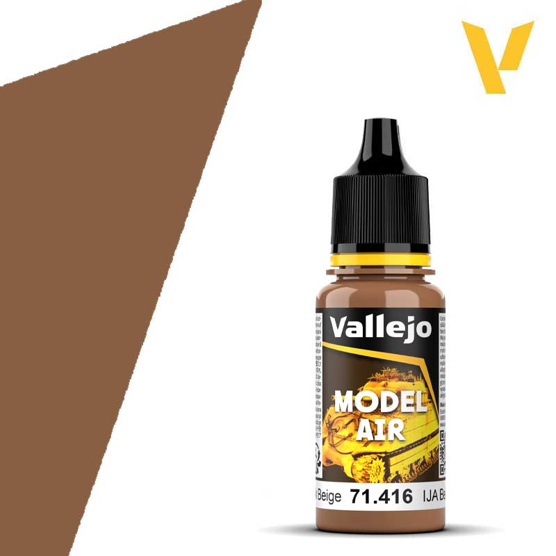 Vallejo Model Air - IJA Dark Beige (18ml) 71.416